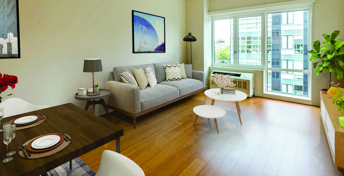 Living Area at 544 Union, Williamsburg, Brooklyn, 11211